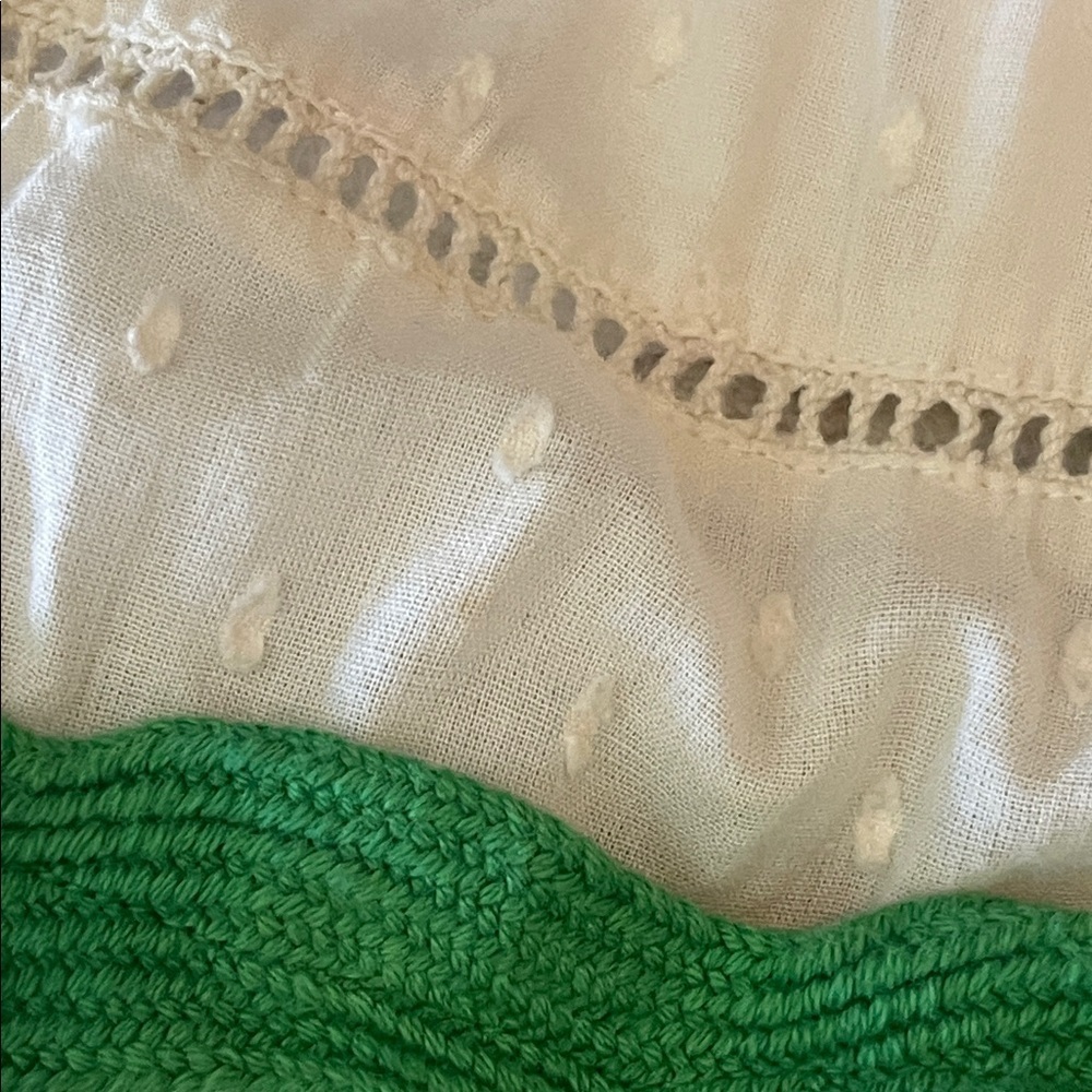 Farm Rio Toucans Garden Multi Tiered Elasticized Waist Skirt Ricrac - Small - Picture 13 of 13